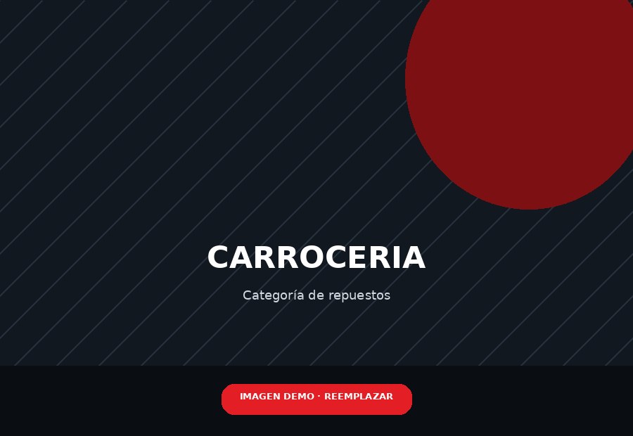Repuestos de carrocería