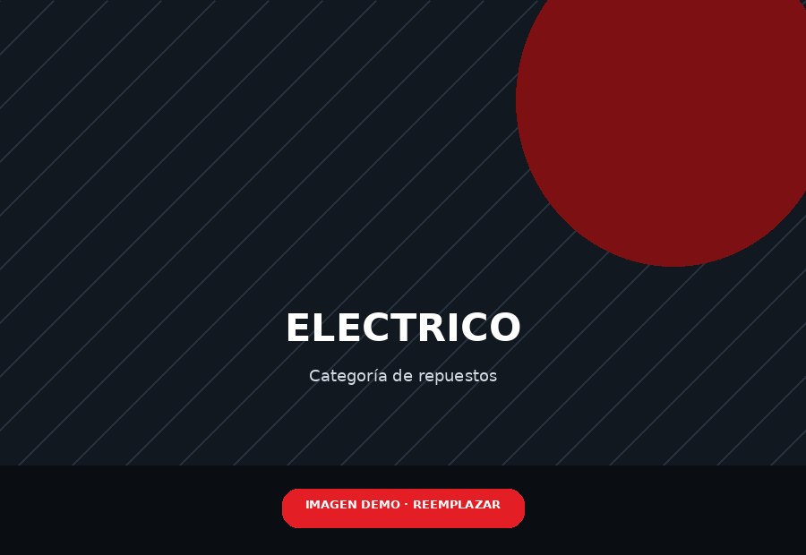 Repuestos eléctricos