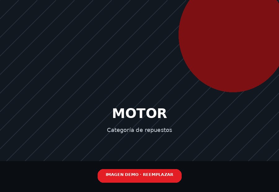 Repuestos de motor
