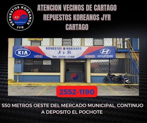 Local de Repuestos Koreanos J y R